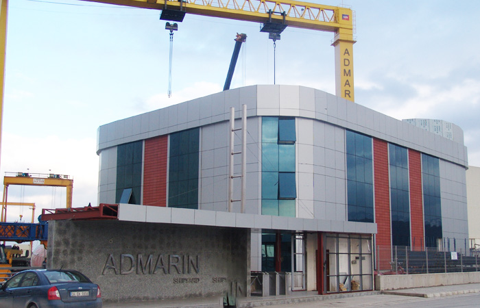 Admarin Shipyard Kızak Altı, Hangar İçi Lpg, Hava, Yangın, Oksijen Tesisatları Borulama  Ve Mekanik İşler